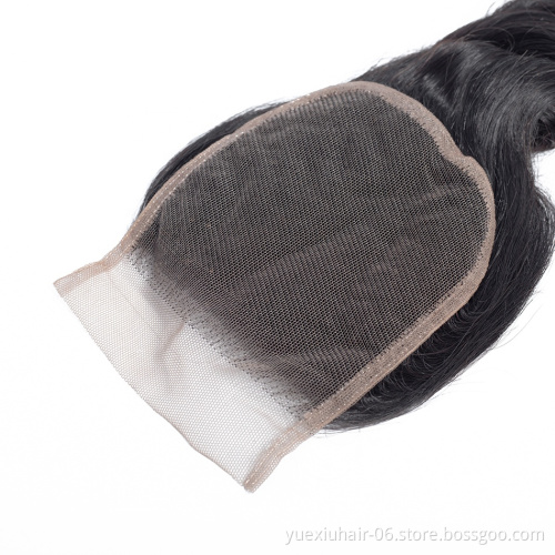 Brazilian Virgin Human Hair Loose Wave 4x4 Lace Closure